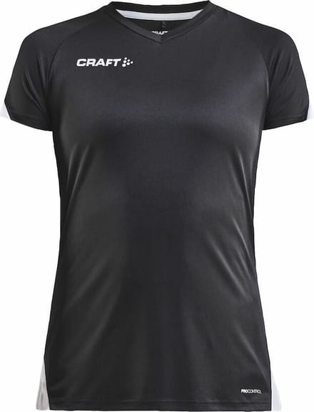 Craft Pro Control Impact SS Tee W 1908229 - Black/White - XXL
