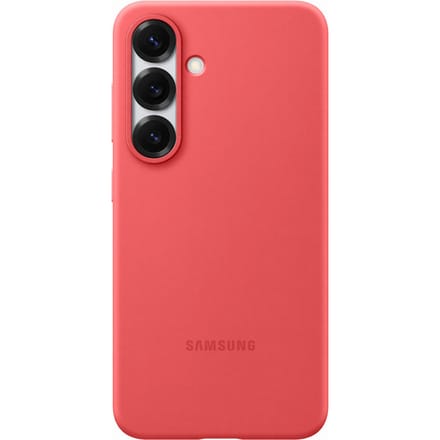 Originele Silicone Backcover voor de Samsung Galaxy S25 - Peach