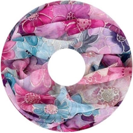 Dunne Colsjaal - Goud Accent - Roze - 80 x 50 cm (20324#)
