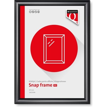Kliklijst Quantore premium A3 25mm zwart
