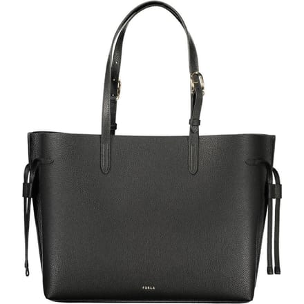 FURLA Leren schoudertas shopper Ava Tote Nero + Nero int zwart