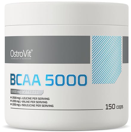 Aminozuren - BCAA - 5000 mg - 150 Capsules - Ostrovit
