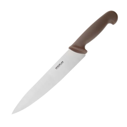 Hygiplas koksmes 21.5cm bruin