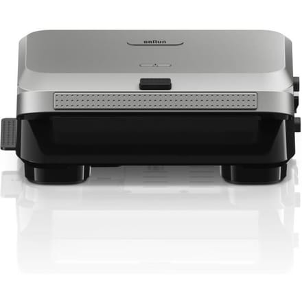 Grill - BRAUN - Sandwich Maker 5 SM5006 - 800 W - Inox / Noir