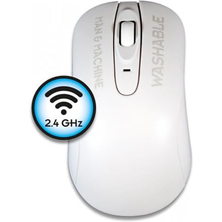 MM Man & Machine C - mouse - Bluetooth 2.4 GHz - white - Muis - Optisch - Wit