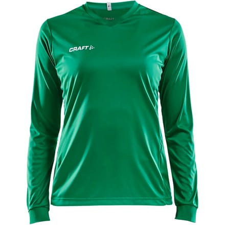 Craft Squad Jersey Solid LS W 1906885 - Team Green - M