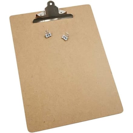 Creativ Company macramebord MDF knutselbord 32x47 cm bruin.