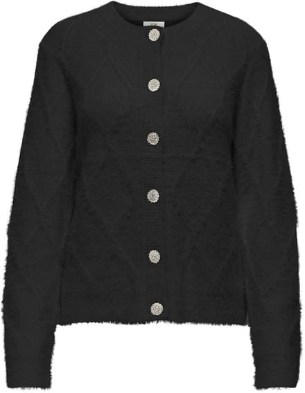 JDY JDYJAYLA L/S O-NECK CARDIGAN KNT Dames Vest - Maat S