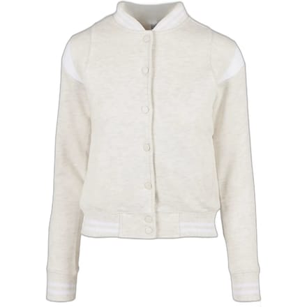 Urban Classics - Inset Sweat College jacket - 4XL - Grijs