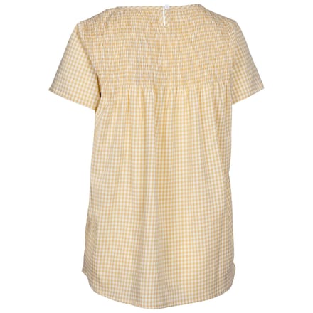 Trespass Dames candice gingham smock top