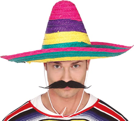 Fiestas Guirca - Sombrero multicolor 50 cm