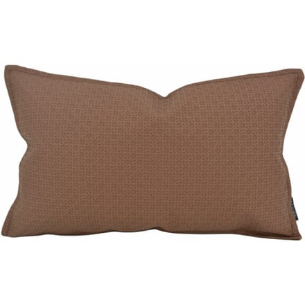 NOVÉE Sierkussen embossed brown | 30 x 50 cm | pu leder