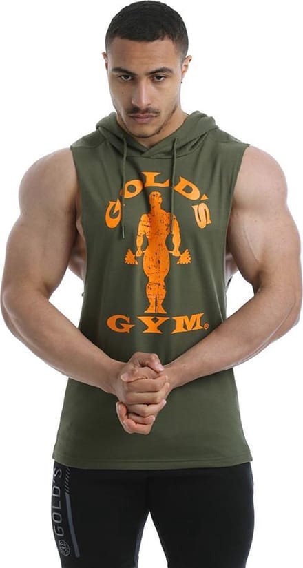 Hooded Stringer Sweater leger - XL