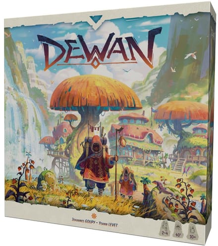 Asmodee strategisch bordspel Dewan voor 2-4 spelers 10 jaar+.