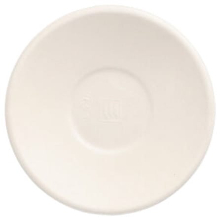 50 Borden Suikerriet pure rond Ø 9 cm · 1,3 cm wit Cella
