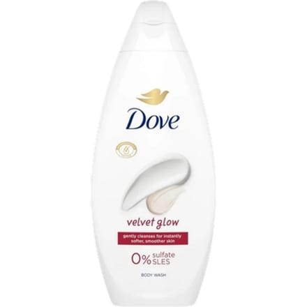 Dove Velvet Glow Body Wash – 225 ml