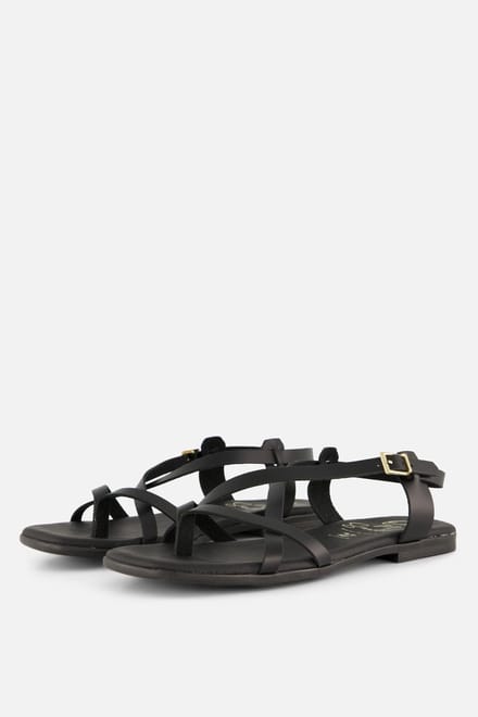 Oh My Sandals Oh My Sandals Sandalen zwart Leer