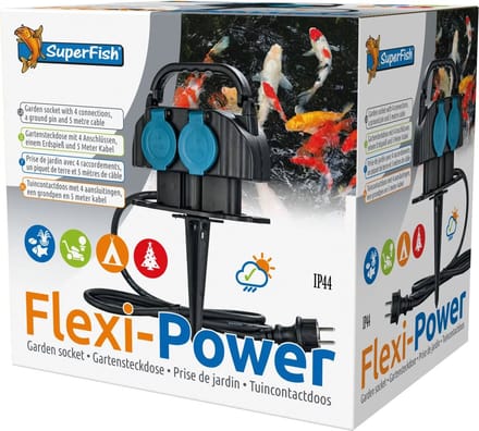 Superfish Flexi Power Stekkerdoos - Verlichting - 5 m