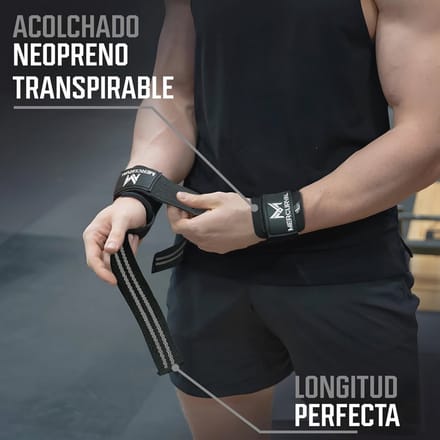 Verstelbare Polsbandages voor Gewichtheffen en Powerlifting - Training Straps