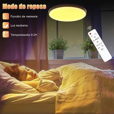 Dimbare LED Plafondlamp 30W 4000LM - Instelbare Kleurtemperatuur voor Moderne Ruimtes