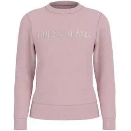 Guess Jeans Intarsia Trui Wit M Vrouw