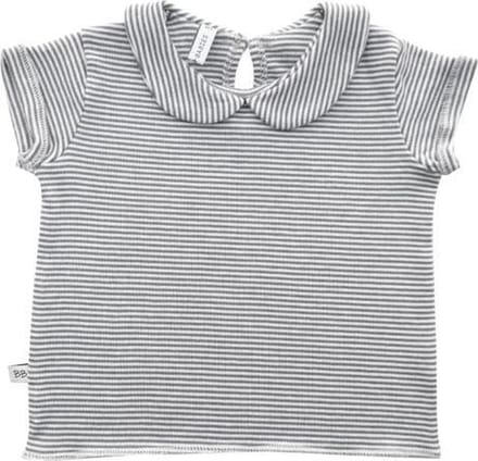 Bamboom T-Shirt girl wit/olijf mt. 56