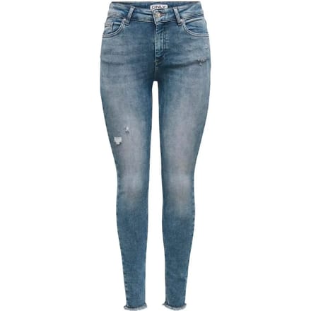 ONLY - ONLBLUSH MID SKIN ANK RW DNM REA593 NOOS - Dames - Jeans