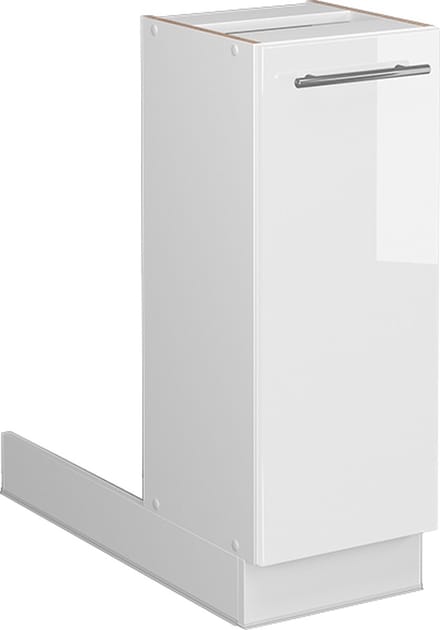 Vicco Fame-Line Keukeneiland – 30 cm zonder werkblad Wit Hoogglans