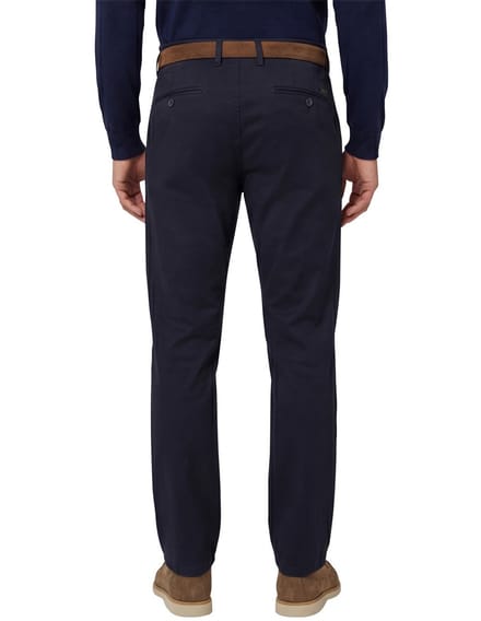 Gardeur pantalon donkerblauw effen normale fit