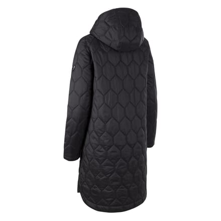 Trespass Dames/Dames Phase Gewatteerde Jas (Zwart)