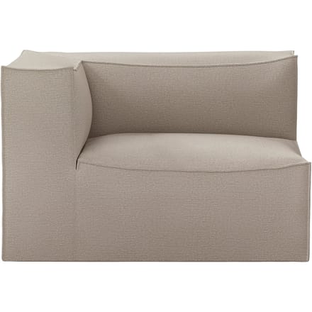 Ferm Living Catena Sofa - Module met armleuningen - Cotton Linen - links - S