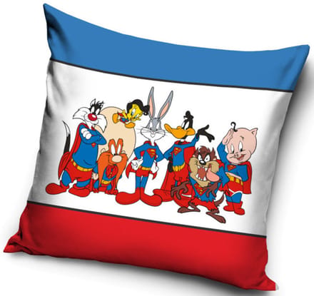 De Looney Tunes Super Hero Kussensloop 40x40 cm