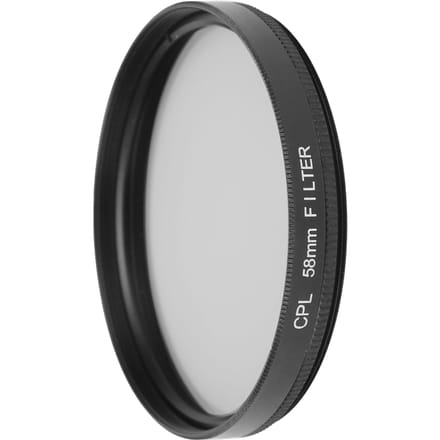 Junestar CPL Lensfilter DSLR Camera Polariserend Filter voor CanonNikonSonyOlympusFuji55mm 58MM white
