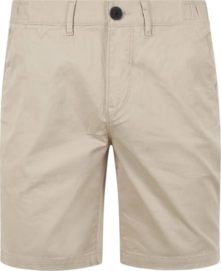 Vanguard - V65 Short Fine Twill Beige - Heren - Maat 40 - Slim-fit