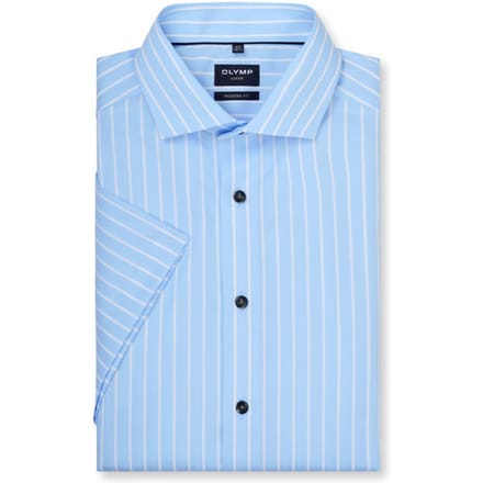OLYMP Luxor Overhemd, Modern Fit, Royal Kent, Bleu