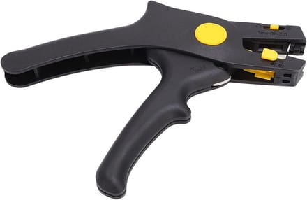 Draadstripper - Kabelschaar - Elektrisch Werk - Strip en Knip - 0.5-10 Mm2 - Zwart