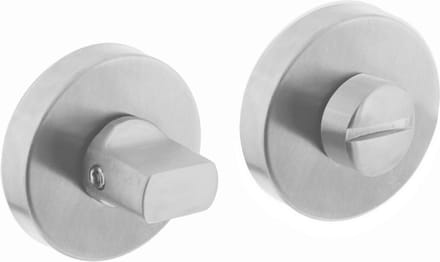 Intersteel Rozet toilet-/badkamersluiting rond rvs geborsteld
