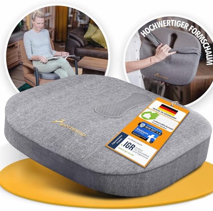 Orthopedisch Zitkussen voor Bureaustoel en Auto - Comfortable Stuitbeen Kussen voor 90-125 kg