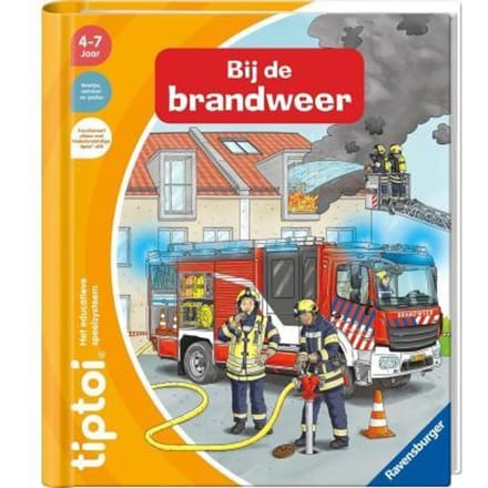 TipToi - Boek - Bij de brandweer - Leersysteem
