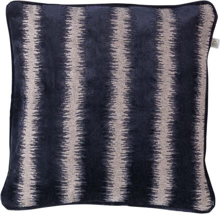 Dutch Decor AWESTA - Sierkussen donkerblauw 45x45 cm - Inclusief binnenkussen