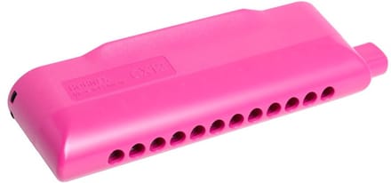 Hohner Mondharmonica Chromatisch CX-12 Roze C