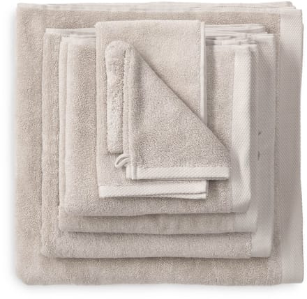 Heckettlane Badhanddoek Beige Bath-Premium 60x110 (set van 2)