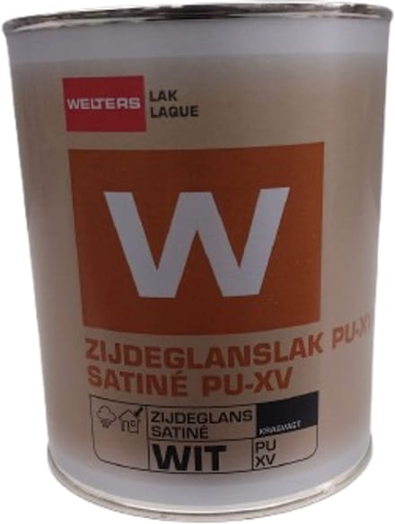 Welters lak satin voor buiten ral 9010 1 liter