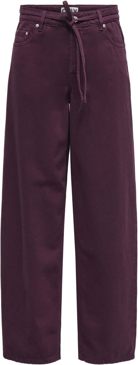 ONLY - ONLGIANNA-MILLY MW STR BELT PANT PNT - Meisjes - Jeans