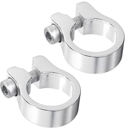 Fietsbinnenband klem 31,8 mm - 2 stuks sluiting voor zadelpen