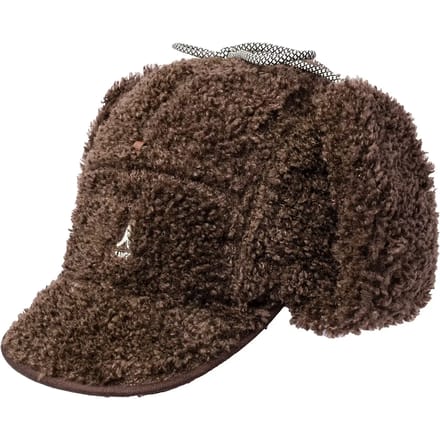 Chapka in imitatie omgekeerd lam Kangol Utility Flap