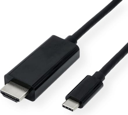 VALUE USB type C - HDMI adapterkabel, 4K, M/M, 1 m