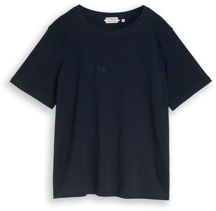 Tom Tailor - Plus Size - T-shirt van katoen - Maat 44 - Lunar Eclipse