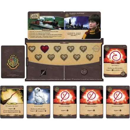 Bordspellen Zweinstein Potter gevecht Asmodee