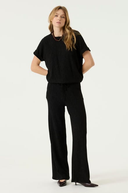 GARCIA Z0067 Dames Wide Fit Broek Zwart